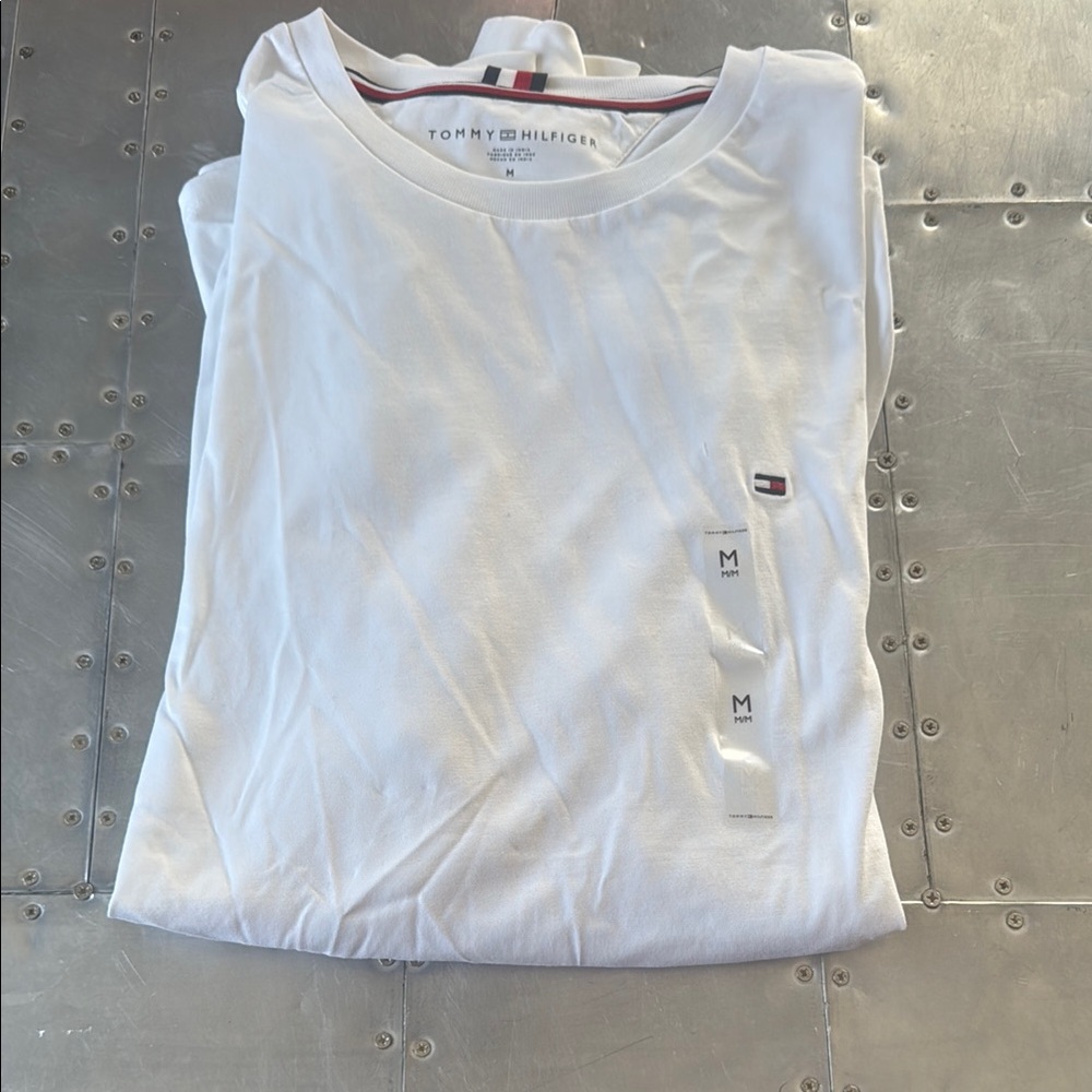 Tommy Hilfiger White Short Sleeve Tee